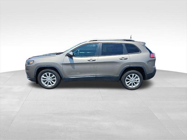 used 2021 Jeep Cherokee car, priced at $19,495