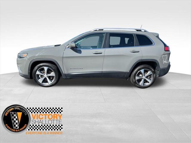 used 2021 Jeep Cherokee car, priced at $23,300