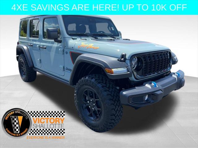 new 2024 Jeep Wrangler 4xe car, priced at $47,250