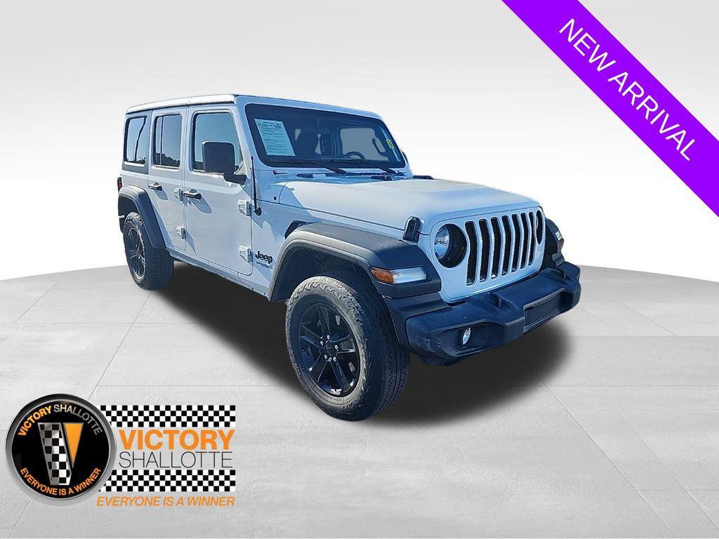 used 2021 Jeep Wrangler Unlimited car, priced at $26,883