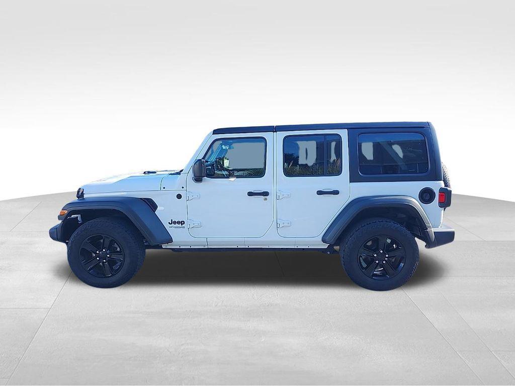 used 2021 Jeep Wrangler Unlimited car, priced at $26,883