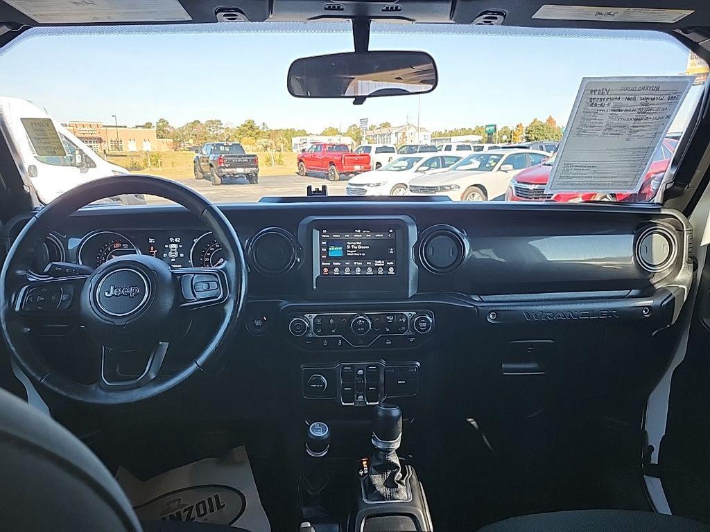 used 2021 Jeep Wrangler Unlimited car, priced at $26,883