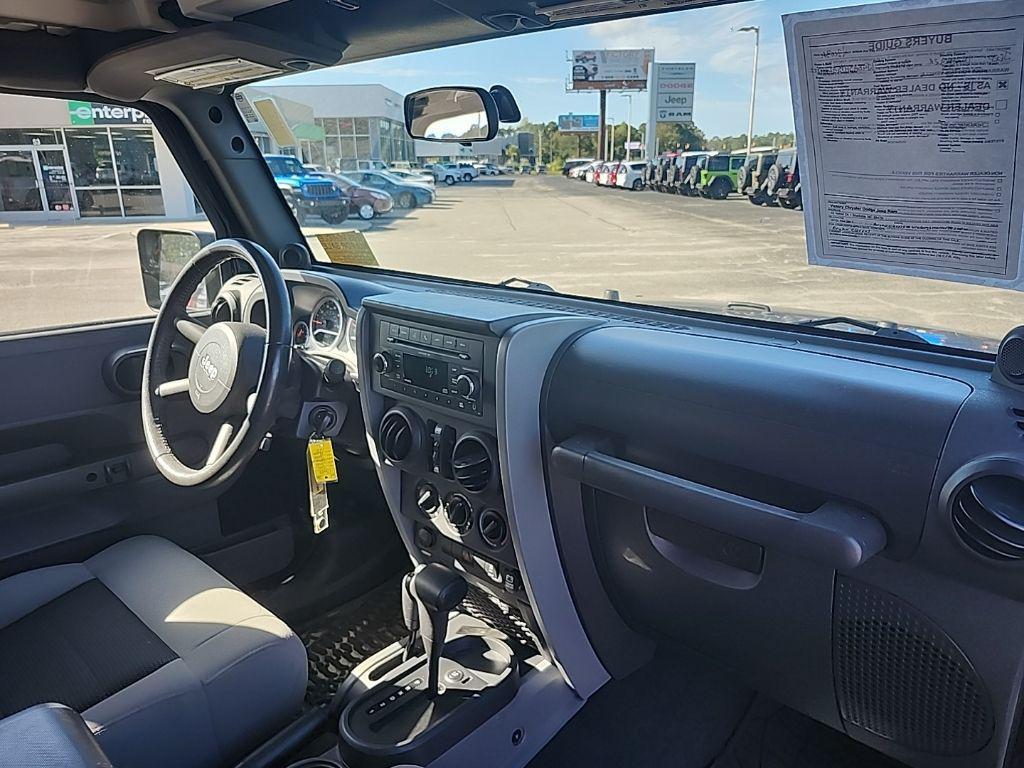 used 2010 Jeep Wrangler Unlimited car, priced at $14,495