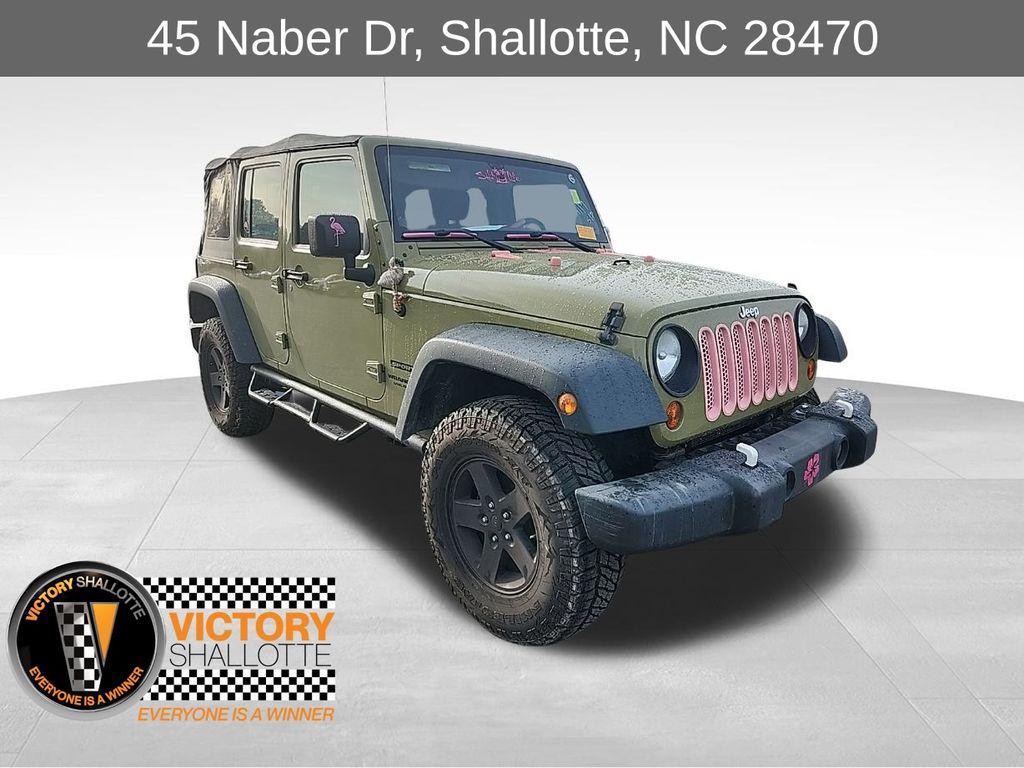 used 2013 Jeep Wrangler Unlimited car, priced at $14,657