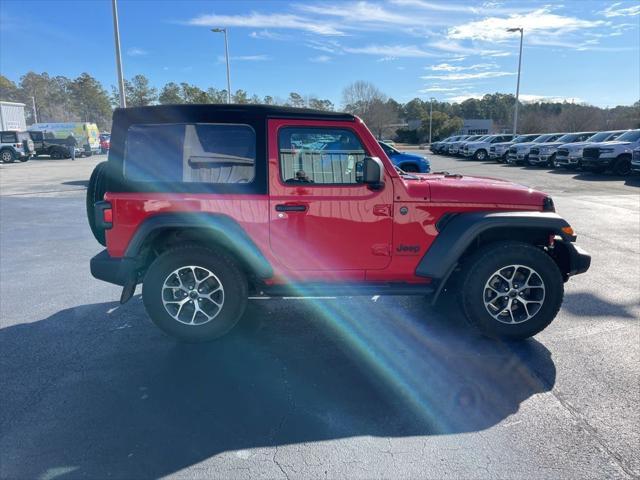 used 2024 Jeep Wrangler car, priced at $33,495