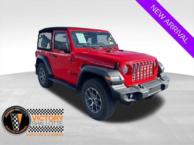 used 2024 Jeep Wrangler car, priced at $32,495