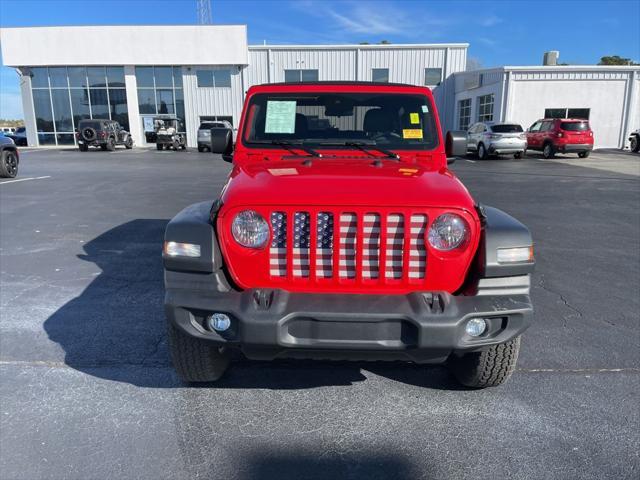 used 2024 Jeep Wrangler car, priced at $33,495