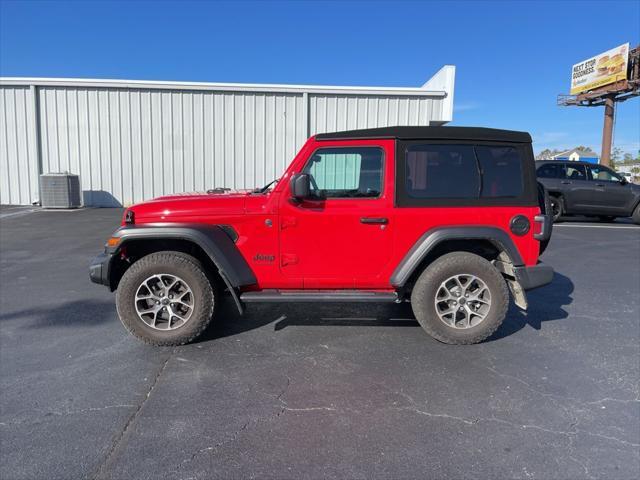 used 2024 Jeep Wrangler car, priced at $33,495