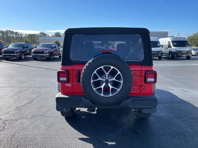 used 2024 Jeep Wrangler car, priced at $33,495