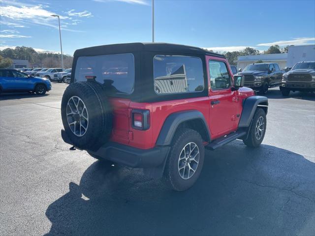 used 2024 Jeep Wrangler car, priced at $33,495