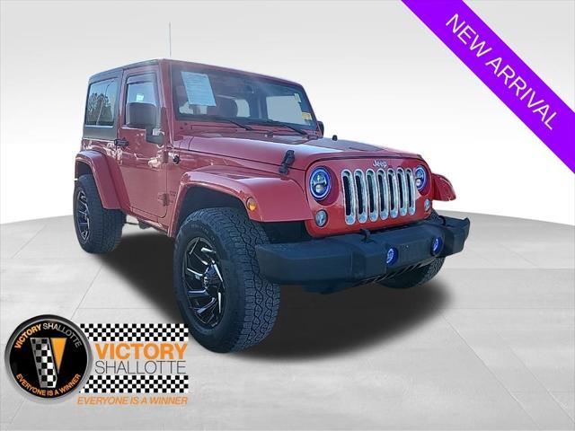 used 2015 Jeep Wrangler car, priced at $14,495