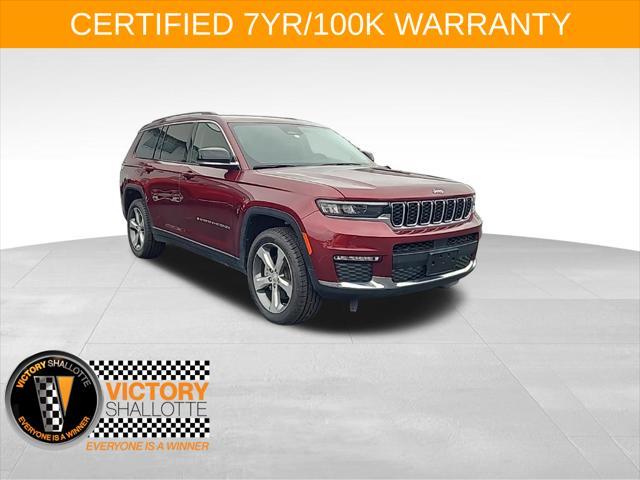 used 2021 Jeep Grand Cherokee L car, priced at $33,500