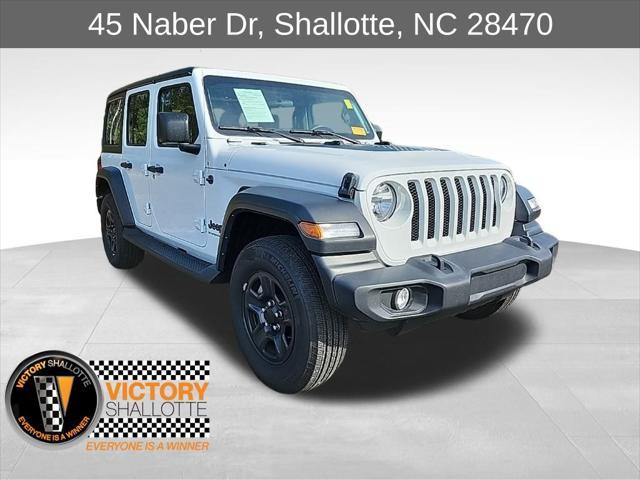 used 2023 Jeep Wrangler car, priced at $33,400