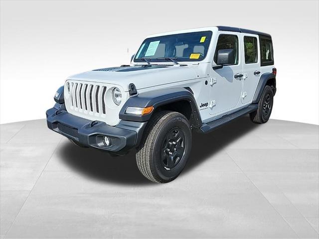 used 2023 Jeep Wrangler car, priced at $33,400