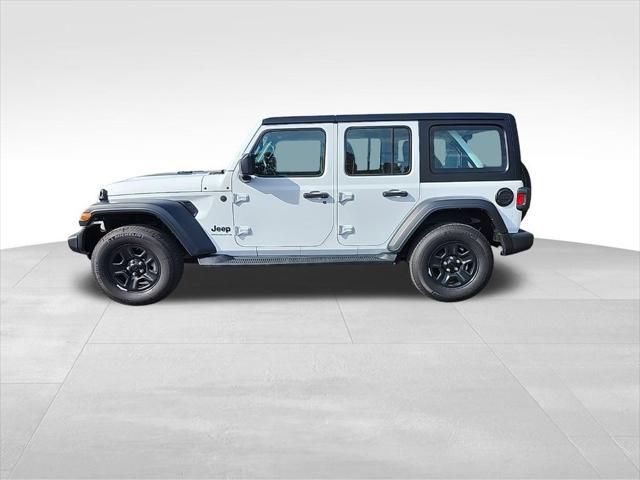 used 2023 Jeep Wrangler car, priced at $33,400