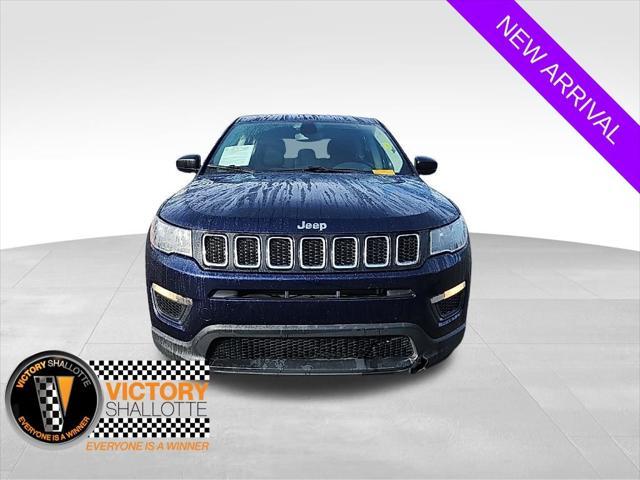 used 2021 Jeep Compass car, priced at $17,500