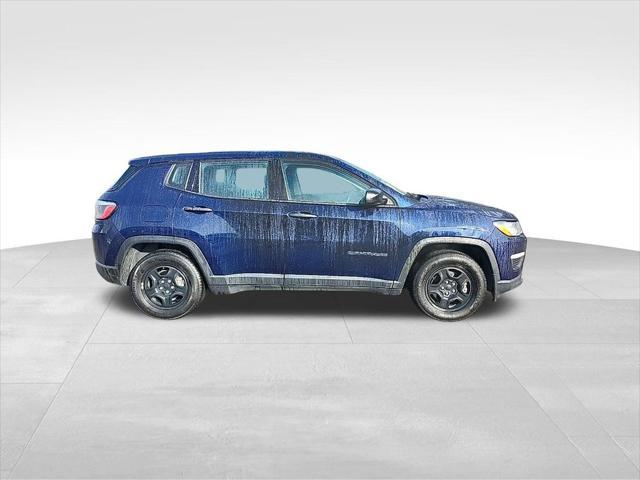 used 2021 Jeep Compass car, priced at $17,500