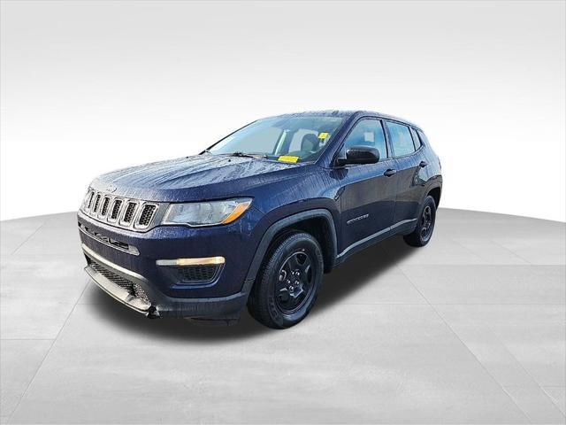 used 2021 Jeep Compass car, priced at $17,500