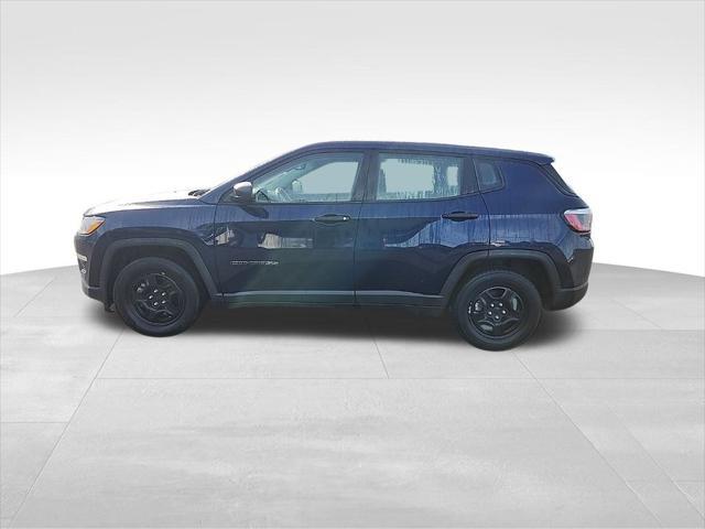 used 2021 Jeep Compass car, priced at $17,500