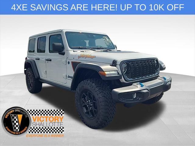 new 2024 Jeep Wrangler 4xe car, priced at $47,750