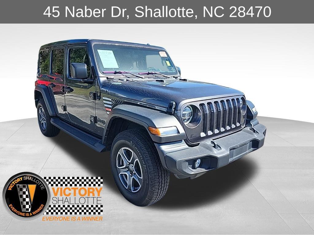 used 2022 Jeep Wrangler Unlimited car, priced at $30,595