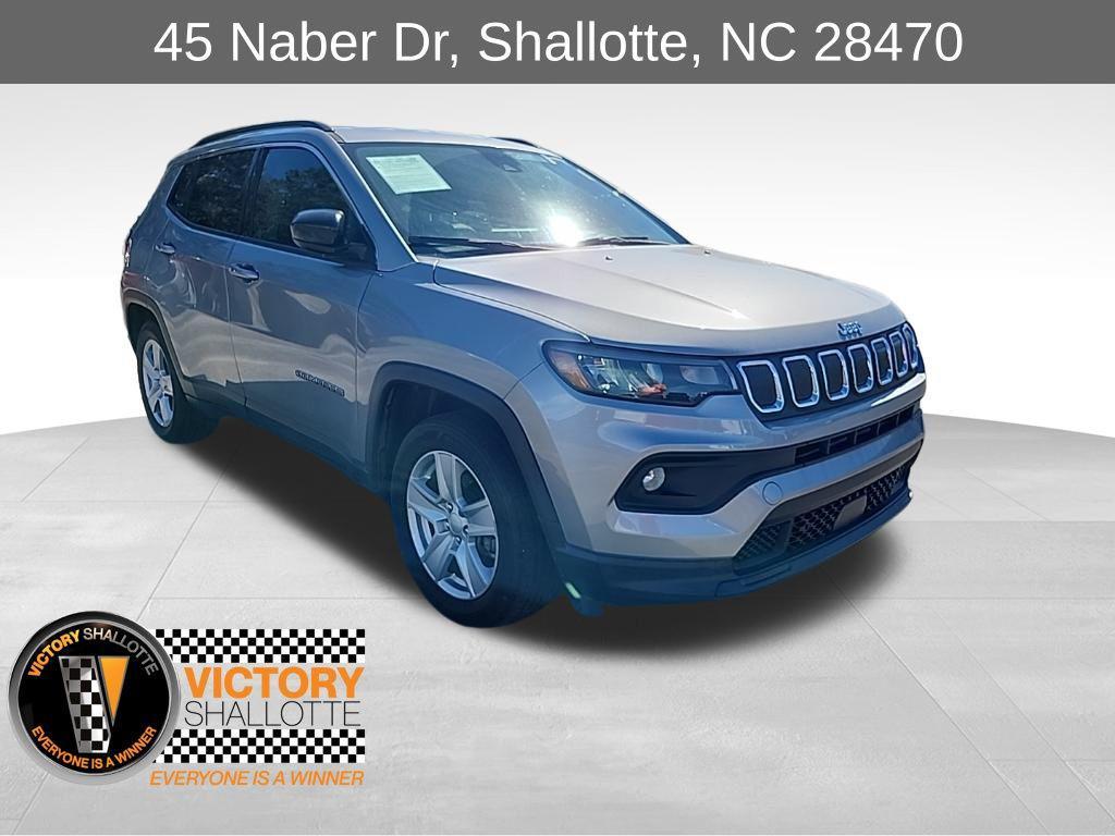 used 2022 Jeep Compass car, priced at $18,495