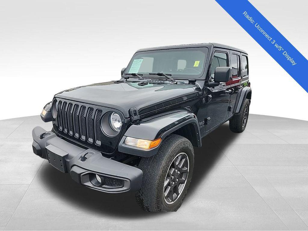 used 2021 Jeep Wrangler Unlimited car, priced at $28,596