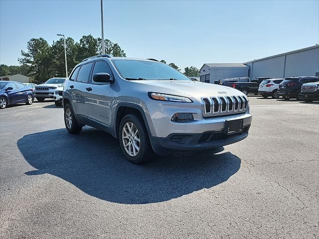 used 2017 Jeep Cherokee car, priced at $16,495