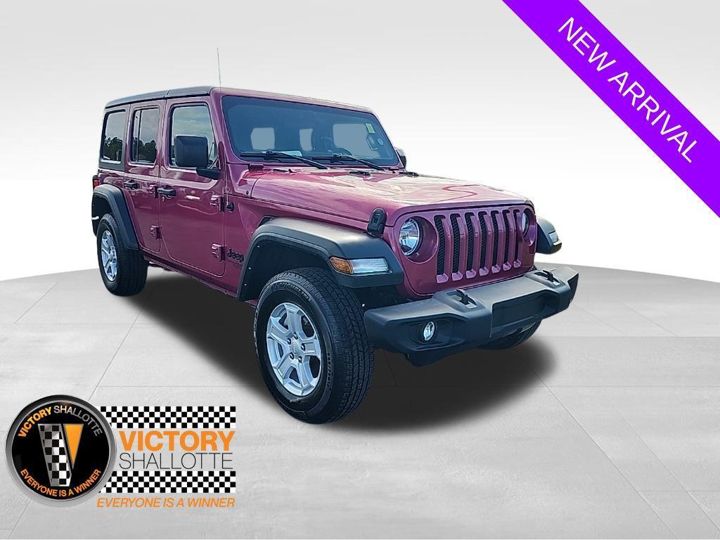 used 2021 Jeep Wrangler Unlimited car, priced at $29,782