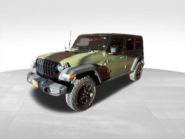 used 2021 Jeep Wrangler Unlimited car, priced at $30,995