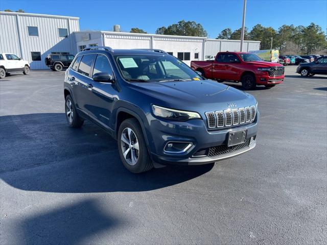 used 2021 Jeep Cherokee car, priced at $24,600