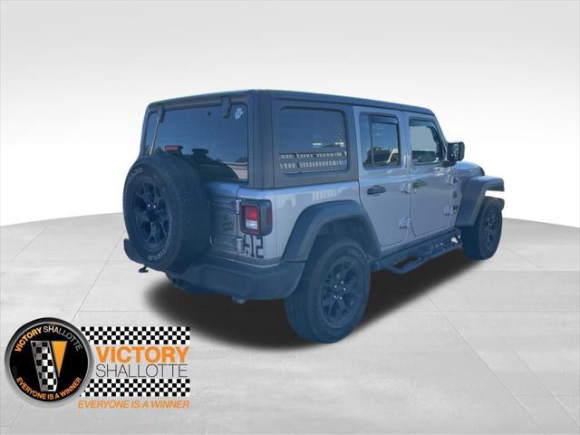 used 2021 Jeep Wrangler Unlimited car, priced at $29,600