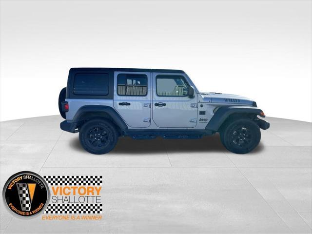 used 2021 Jeep Wrangler Unlimited car, priced at $29,600