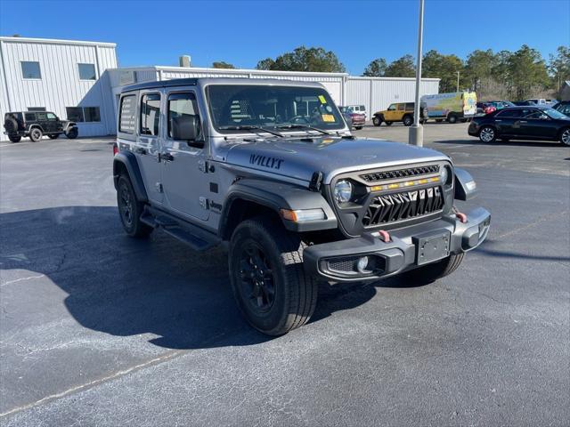 used 2021 Jeep Wrangler Unlimited car, priced at $30,600