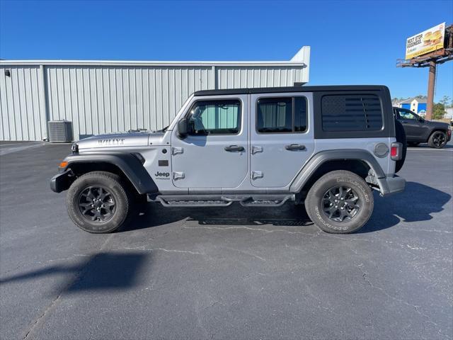 used 2021 Jeep Wrangler Unlimited car, priced at $30,600