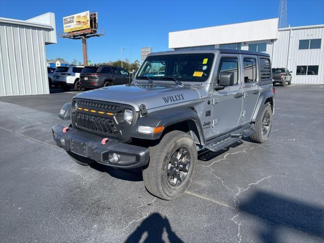 used 2021 Jeep Wrangler Unlimited car, priced at $30,600