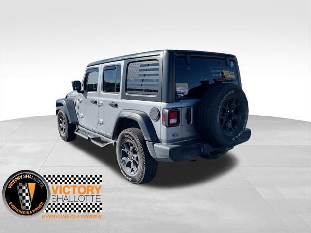 used 2021 Jeep Wrangler Unlimited car, priced at $29,600