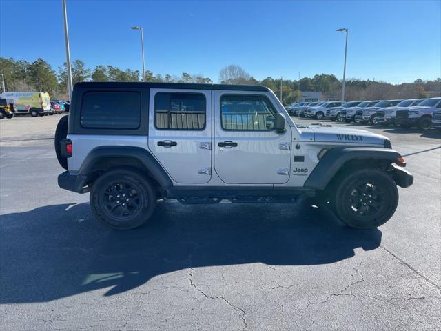 used 2021 Jeep Wrangler Unlimited car, priced at $30,600