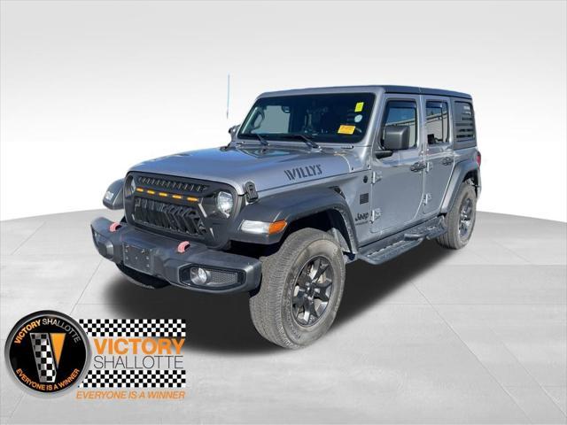 used 2021 Jeep Wrangler Unlimited car, priced at $29,600