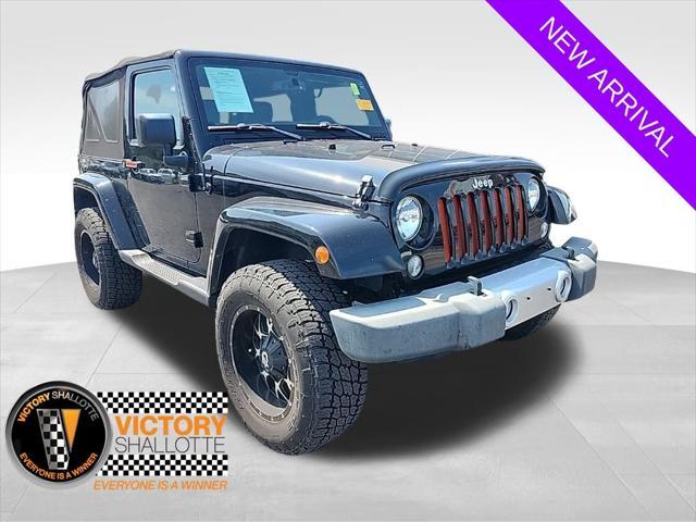 used 2015 Jeep Wrangler car, priced at $16,495