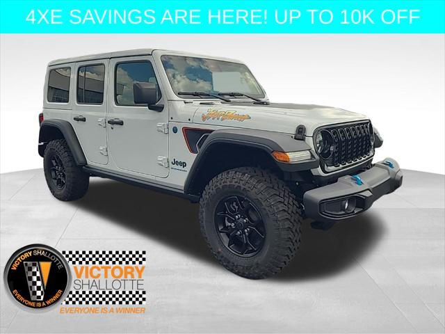 new 2024 Jeep Wrangler 4xe car, priced at $46,250