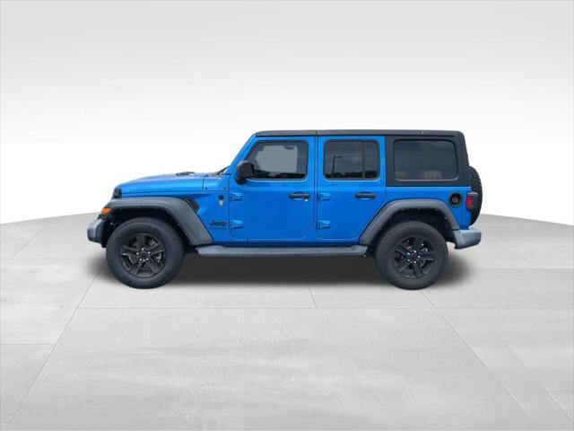 used 2021 Jeep Wrangler Unlimited car, priced at $26,695