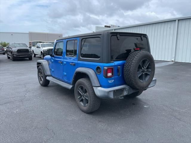 used 2021 Jeep Wrangler Unlimited car, priced at $27,495