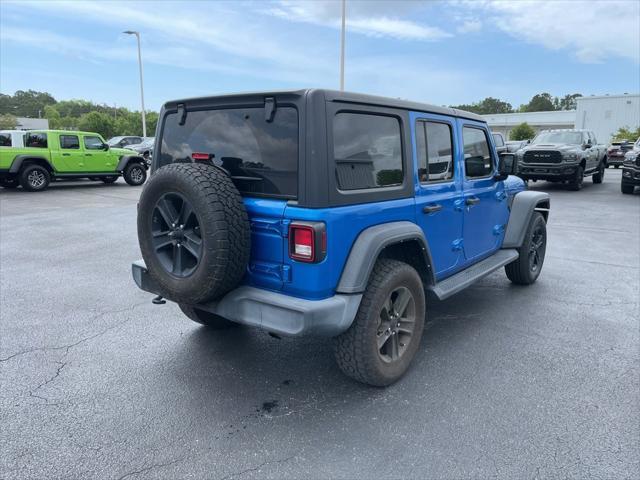 used 2021 Jeep Wrangler Unlimited car, priced at $27,495