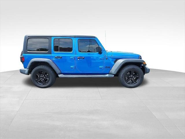 used 2021 Jeep Wrangler Unlimited car, priced at $26,695