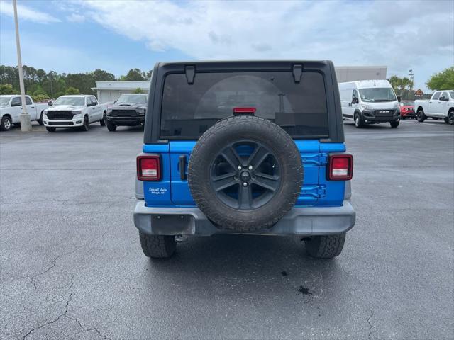 used 2021 Jeep Wrangler Unlimited car, priced at $27,495