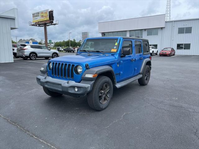 used 2021 Jeep Wrangler Unlimited car, priced at $27,495