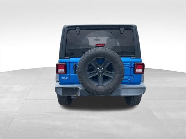 used 2021 Jeep Wrangler Unlimited car, priced at $26,695