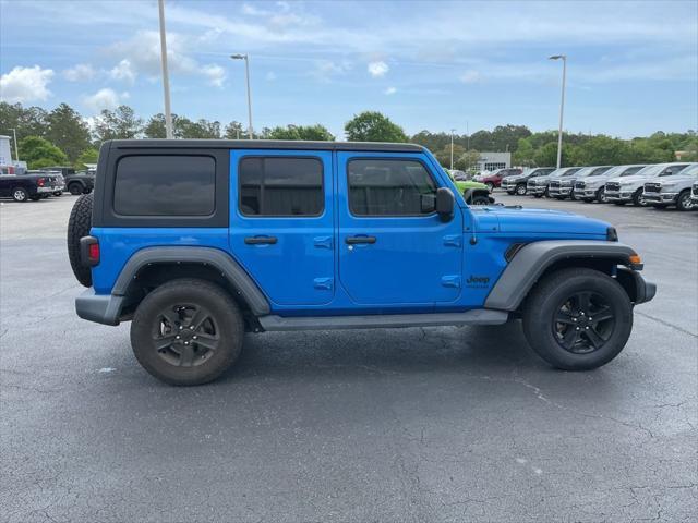 used 2021 Jeep Wrangler Unlimited car, priced at $27,495