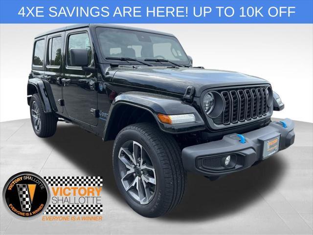 new 2024 Jeep Wrangler 4xe car, priced at $44,750